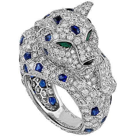 jaguar ring cartier|cartier panther ring vintage.